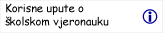 Korisne upute o �kolskom vjeronauku